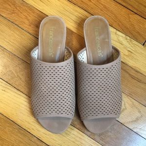 Francesca's Collections Shoes - Open toed mules Francesca's Collections Shoes - Open toed mules